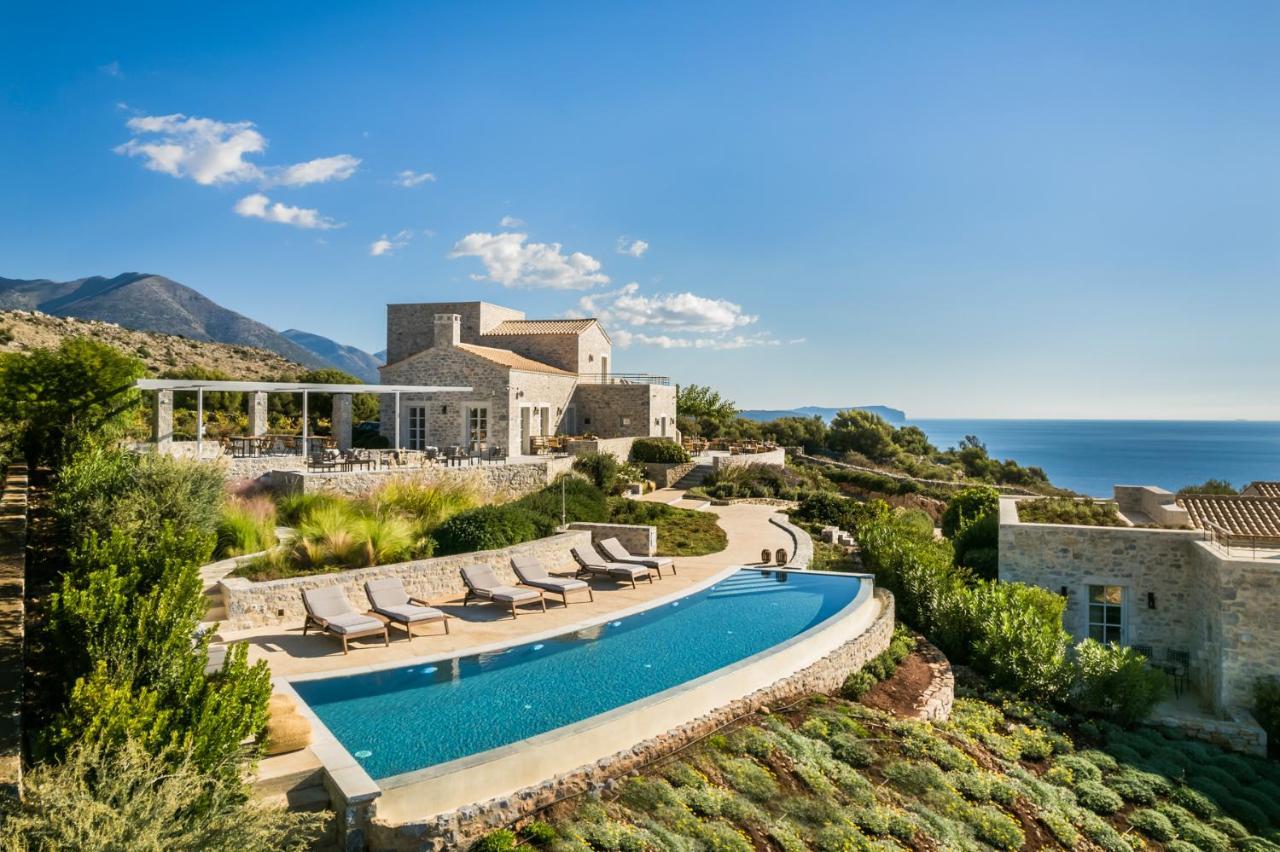 Aria Estate Suites & Spa Areopoli Luaran gambar