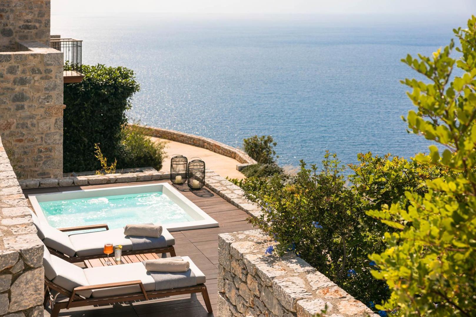 Aria Estate Suites & Spa Areopoli Luaran gambar